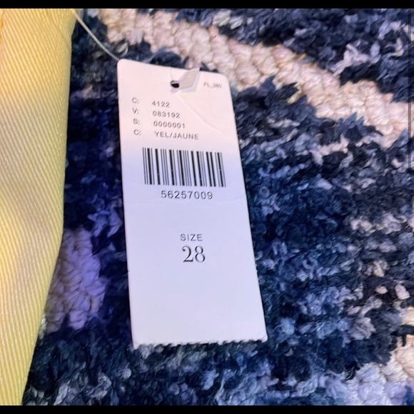 ANTHROPOLOGIE SLIM BOYFRIEND YELLOW JEANS NWOT - Picture 3 of 3